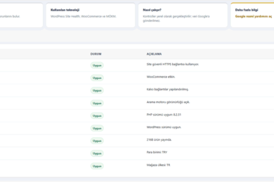 Google Merchant Center API eklentisi 2 Google Merchant Center