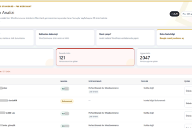 Google Merchant Center API eklentisi 3 Google Merchant Center