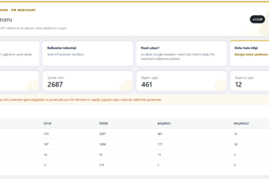 Google Merchant Center API eklentisi 5 Google Merchant Center